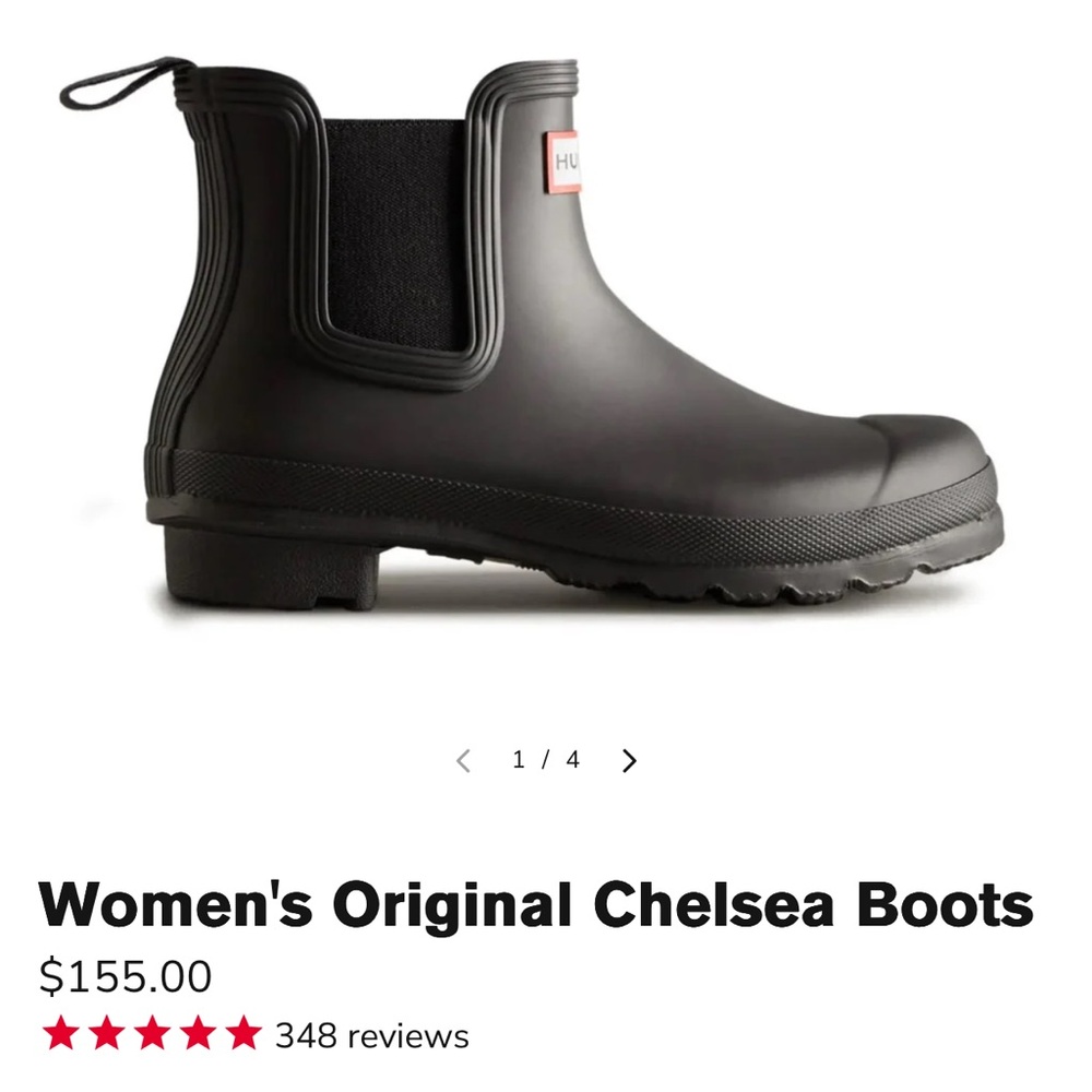 Hunter Black Boots